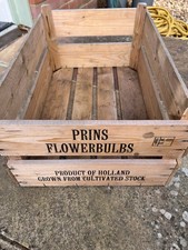 PRINS Wooden Flower Bulb Crates 