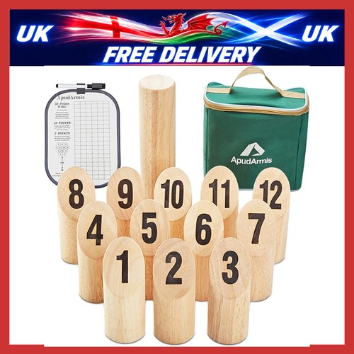 Wooden block toss game - block, set
