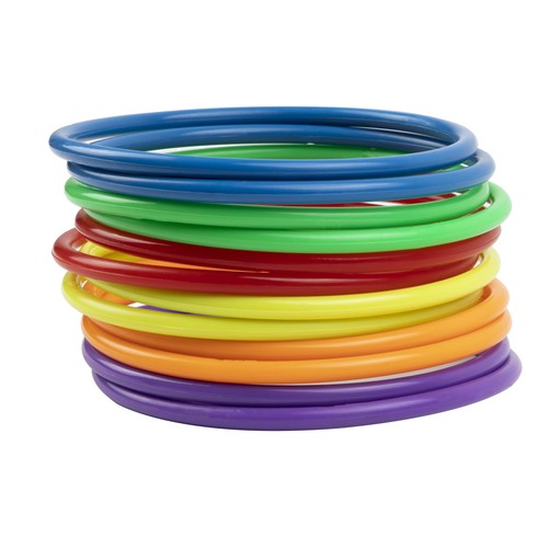 Piece plastic toss rings - piece,