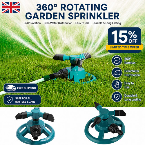 360 rotating garden - 360°, garden/lawn