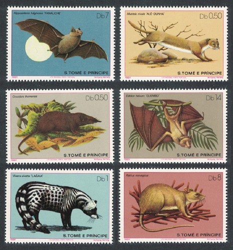 Sao tome wild animals - wild, mammals