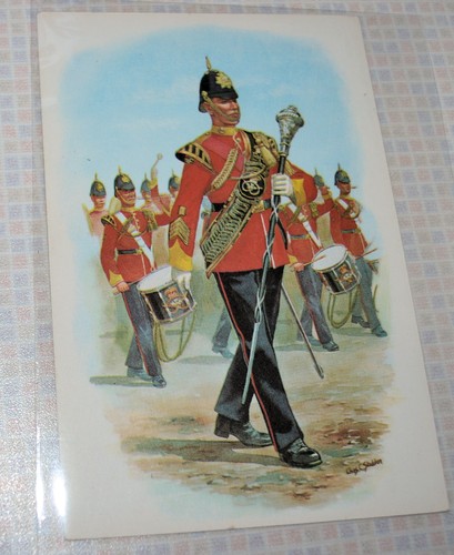 Postcard british military - postcard,