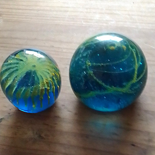 Set blue green yellow - of,