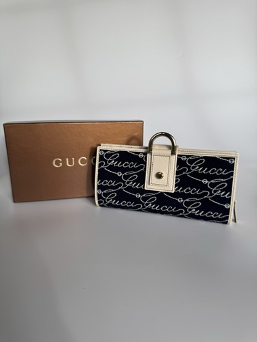 Gucci long wallet sherry line - gucci,