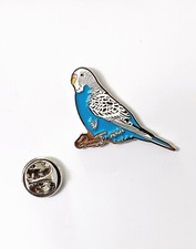 BUDGIE Bird Lapel Pin Badges