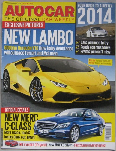 Autocar magazine december - magazine,