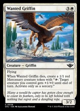 [MTG] Wanted Griffin (Foil)