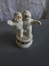 Snowbabies Trinket Box Snow