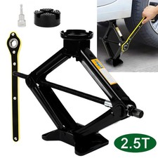 2.5 Ton Tonne Scissor Wind Up Jack for Car Van with Crank Speed Handle Universal