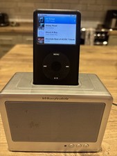 iPod Classic 80gb and Wharfedale Mini Speaker Bundle Tested Working