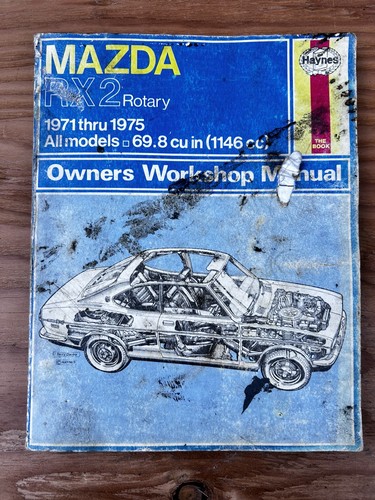 Haynes mazda rx2 - rx2, rotary