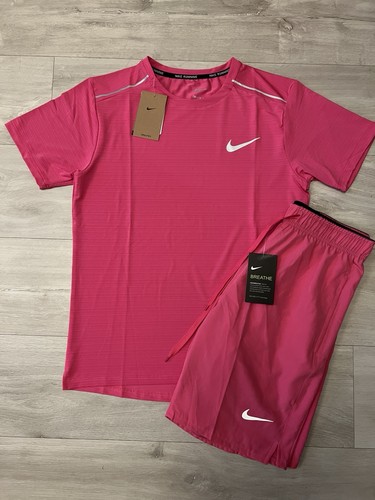 Pink nike miler running - pink,