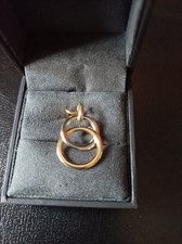 9ct Gold Two Tone Circle