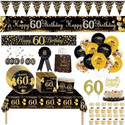 60th birthday decorations - 60th,