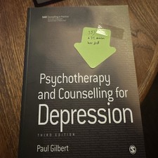 Psychotherapy and Counselling for Depression by Paul Gilbert Lot 35