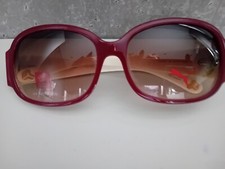 Brand new Ladies Puma Sunglasses (burgundy/dark red with cream legs)