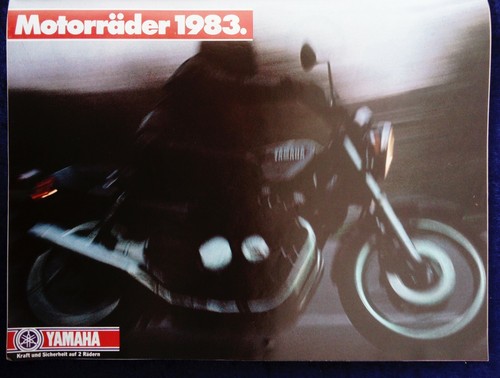 Yamaha programme brochure 1983 - yamaha,