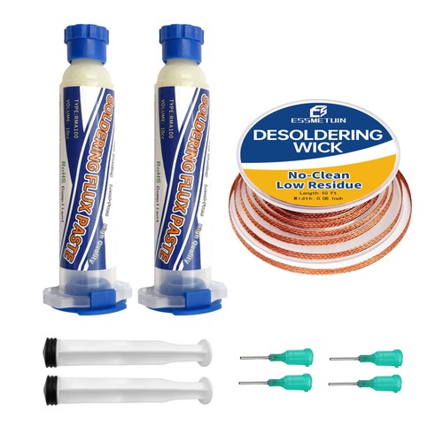Clean soldering flux paste - soldering,