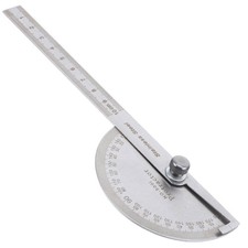 100 Mm Angle Protractor Metal Machinist Measuring Tool Large