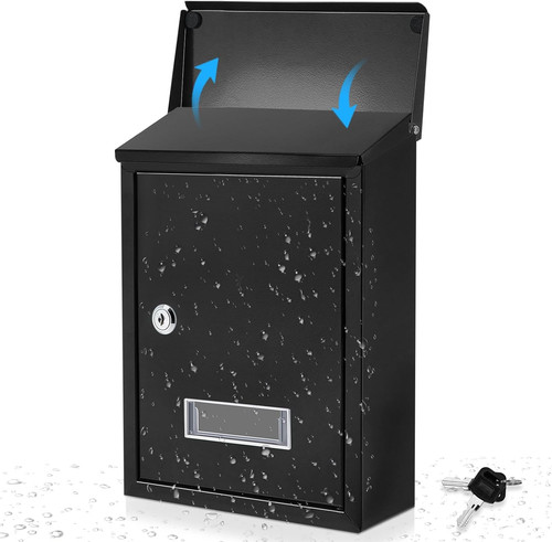 Weatherproof mail boxes with - mail,