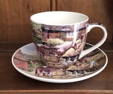 Farmyard Cup And Saucer