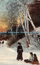 R367040 Typical Canadian Winterscene Illustrated Post Card Co