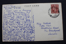 Bourne End, Bucks. 1952 postmark on a Winchester postcard