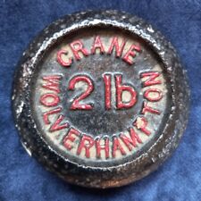 RARE ANTIQUE 'CRANE FOUNDRY CO WOLVERHAMPTON 2lb WEIGHT'..LOT A