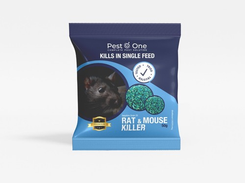 Potent rodent poison - potent, bait