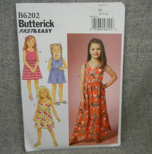 Butterick 6202 girls dress - butterick,