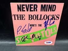 Sex Pistols Signed Autograph