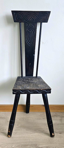 Welsh spinning chair - spinning, 20th