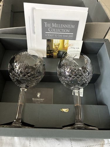 Waterford millennium goblets - millennium,