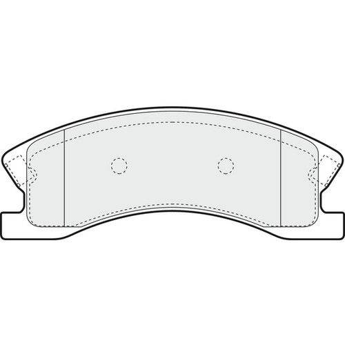 Brake pads set for jeep - set,