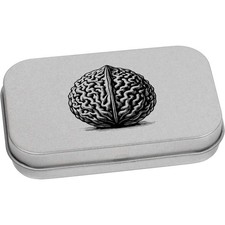 'Walnut Shell' Metal Hinged