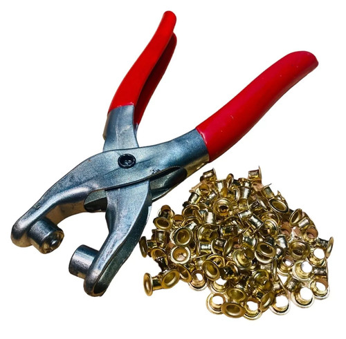 Stainless steel eyelet pliers - stainless,