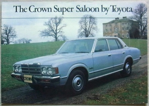 Toyota crown super saloon - super, car