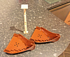 LEGO Vikings 7018 - spares - Bow and Stern (53452) and mast (48002a)