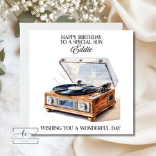 Handmade Vinyl Record Player