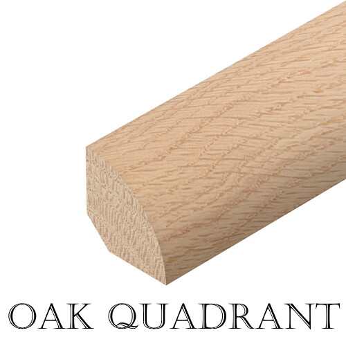 Quadrant trim oak - , decorative