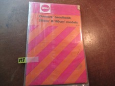  BSA NOS Owners Handbook 250