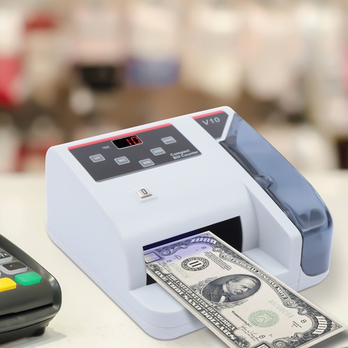 Portable money bill counter - money,