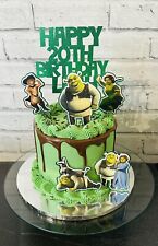 shrek cake topper Set
