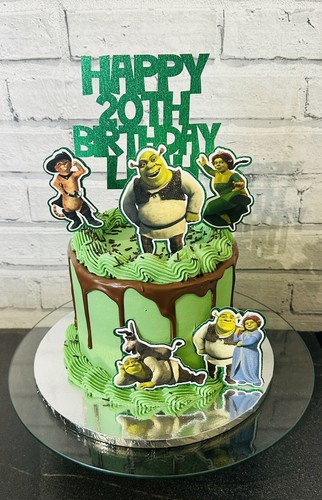 Shrek cake topper - cake, set
