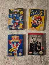 4 NES Nintendo Games Super
