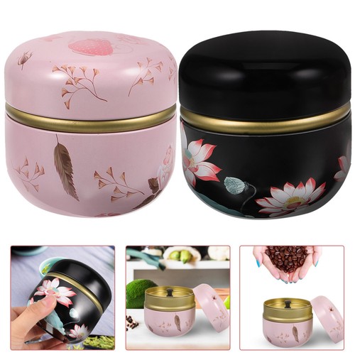 Pcs storage tins with lids - 2,