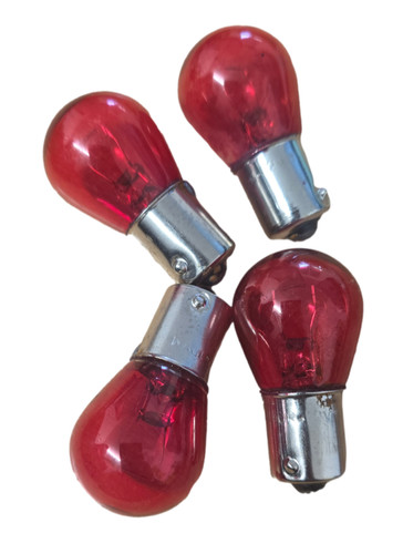 Vespa red indicator bulbs set - bulbs,