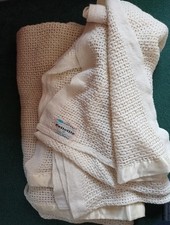 Courtelle Cream Double Blanket