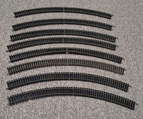 Hornby r609 double curve - hornby,