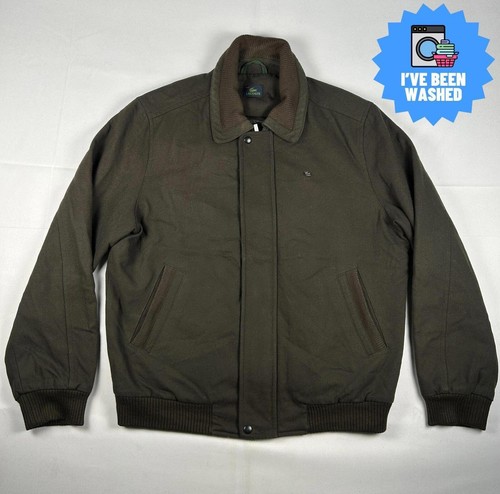 Lacoste wool harrington - lacoste,